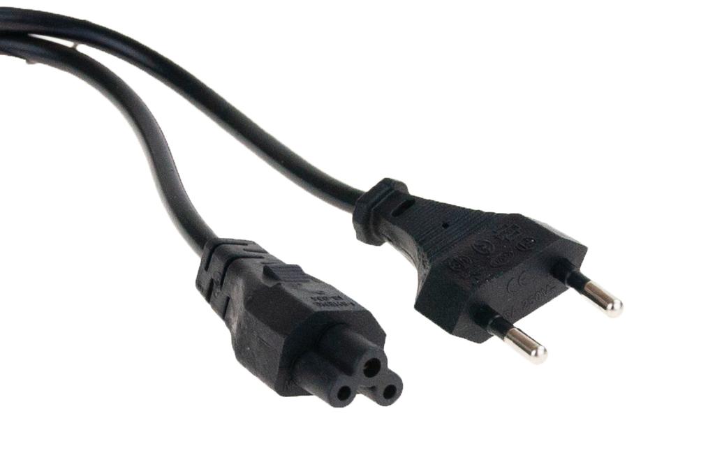 PK2 LAPTOP POWER CORD CLOVERLEAF CABLE