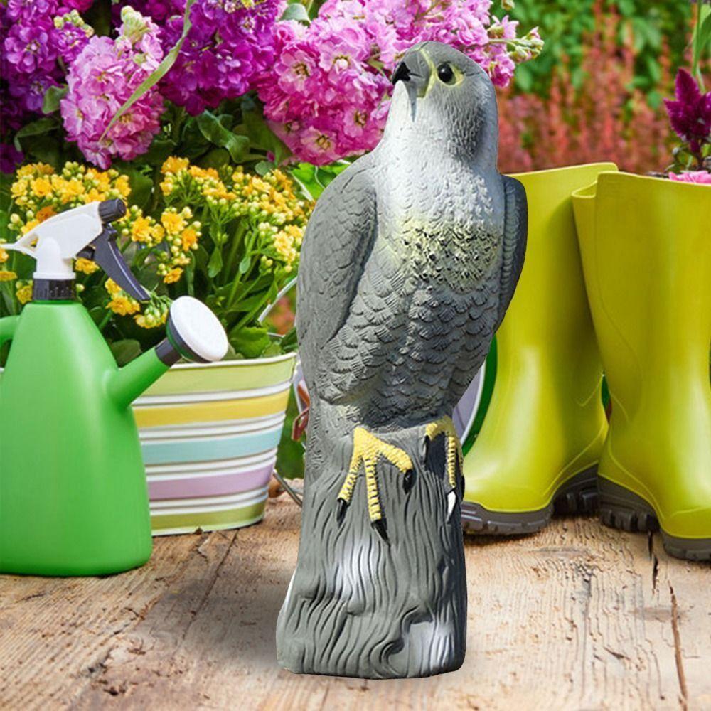Multifunctional Lifelike Artificial Eagle Statue Non-fading Waterproof Eagle Repellents Sturdy Fake Birds Decoy Hawk Outdoor
