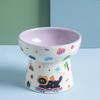 Creative Pet Bowl Cute Cartoon Ceramic Bowl Cat Dog Food Water Bowls