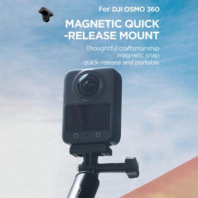 Магнитное крепление для DJI Osmo 360 Быстросъемное расширение Магнитный адаптер для аксессуаров камеры DJI Osmo 360