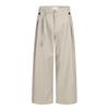 Kisko High-End American-Style Adjustable Waistband Drape Casual Trousers Unisex Split Design Wide-Leg Loose Pants