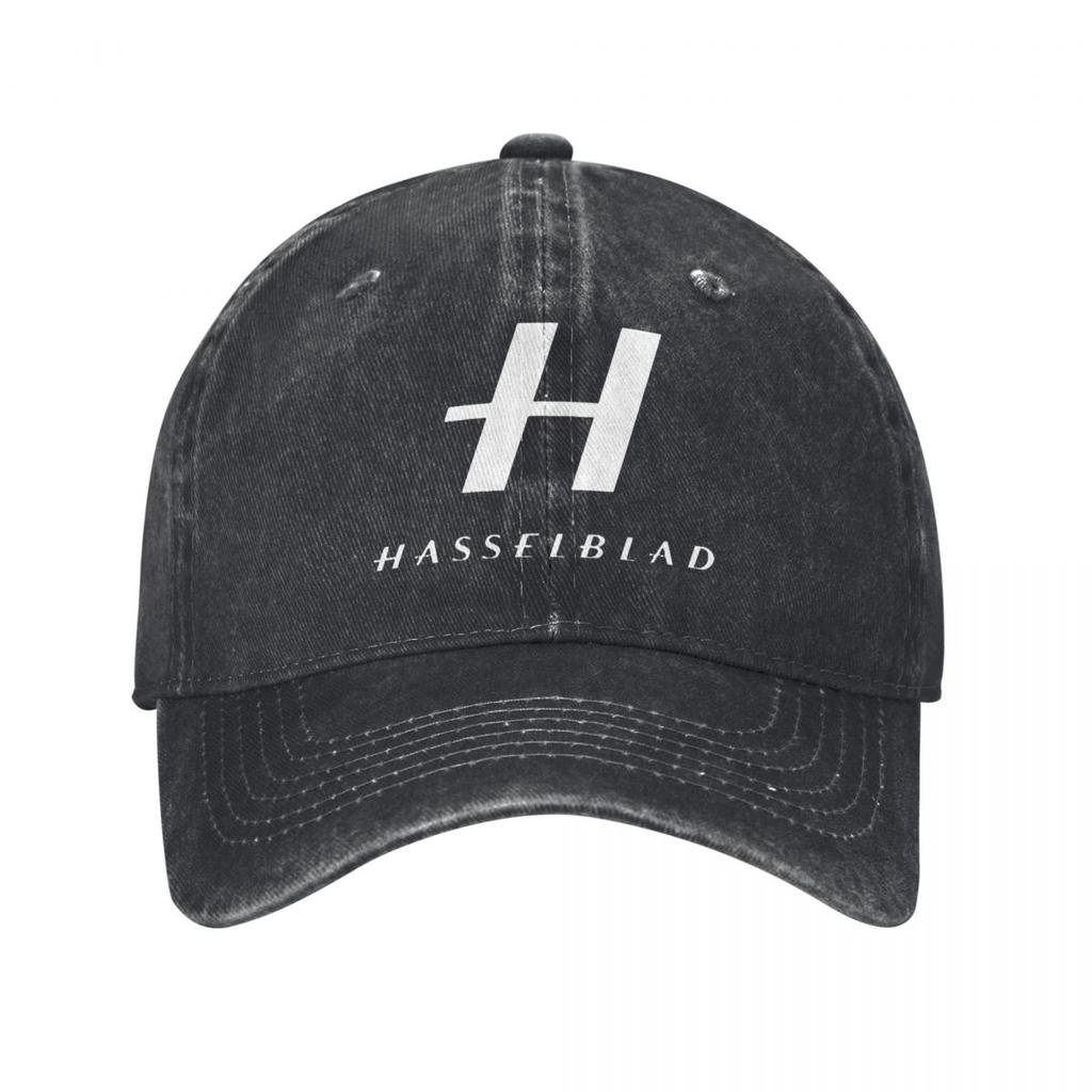 Hasselblad The Professionals Logo Print Minimalist denim Hat Lightweight Hats Women Baseball Cap For Unisex