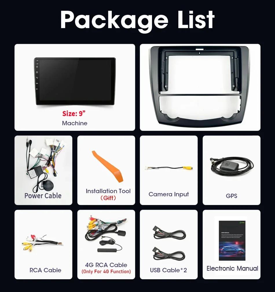 Для Renault Kadjar 2015-2017 Android Автомагнитола Мультимедийная Навигация Беспроводная BT Carplay Стереосистема 4G GPS Головное Устройство Экран