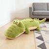 Cute Crocodile Plush Toy Huggable Crocodile Stuffed Animal Sofa Cushion Nap Pillow for Valentine's Day & Birthday Gift Soft Cuddle Buddy for Couch