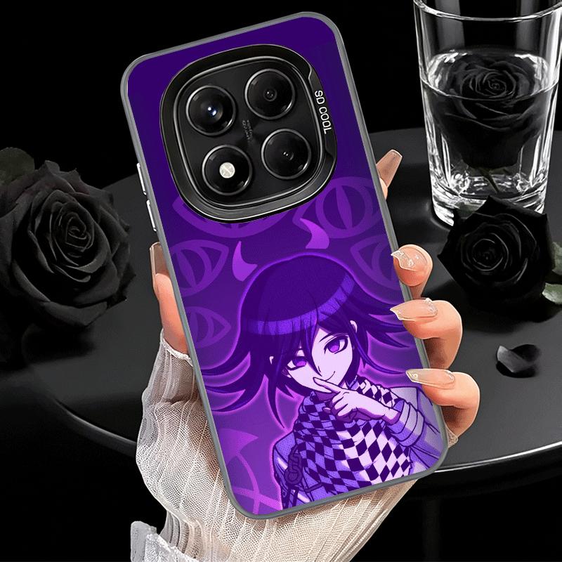 Мягкий чехол для телефона аниме D-Danganronpa для Xiaomi Redmi Note 13 14 15 Pro Plus 12S 12 11S 11 11T 10S 10 Ударопрочный чехол Задняя панель