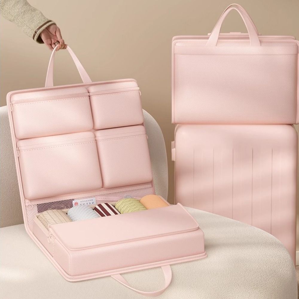 Multi Pockets Innerwear Separation Bag 7 in1 Foldable Trip Handbag Travel Handbags