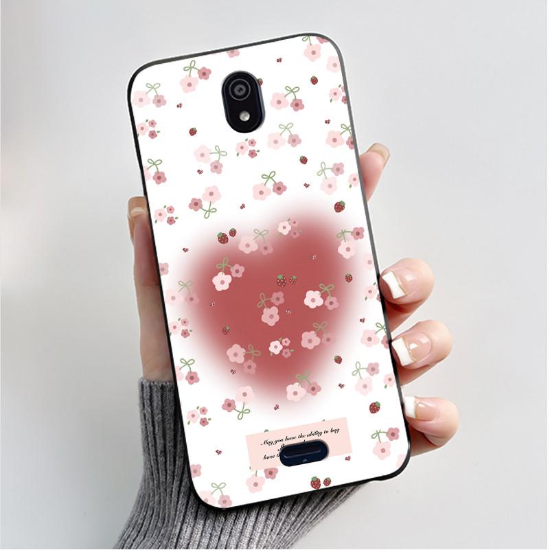 For Nokia C100 TA-1484 Case Luxury Fashion Butterfly Flowers Black Soft Silicone Cover For Nokia C100 C 100 NokiaC100 Phone Case
