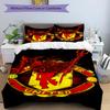 3pcs Duvet Cover Set (1*Duvet Cover + 2*Pillowcase, Without Core),Football United F.C Print Bedding Set, Bedroom Decor, All‑Season, Birthday Gift