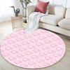 Toadette pattern round rug,Carpet Rug for Living Room Bedroom Playroom ,Non-slip Floor Mat,Holiday Gifts and Birthday Gifts.