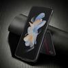 Кожаный чехол из углеродного волокна для Samsung Galaxy Z Flip 5 4 3 5G Flip5 Flip4 Flip3 Z Fold 3 4 5, магнитный флип-кошелек, держатель для карт, сумка для телефона Etui