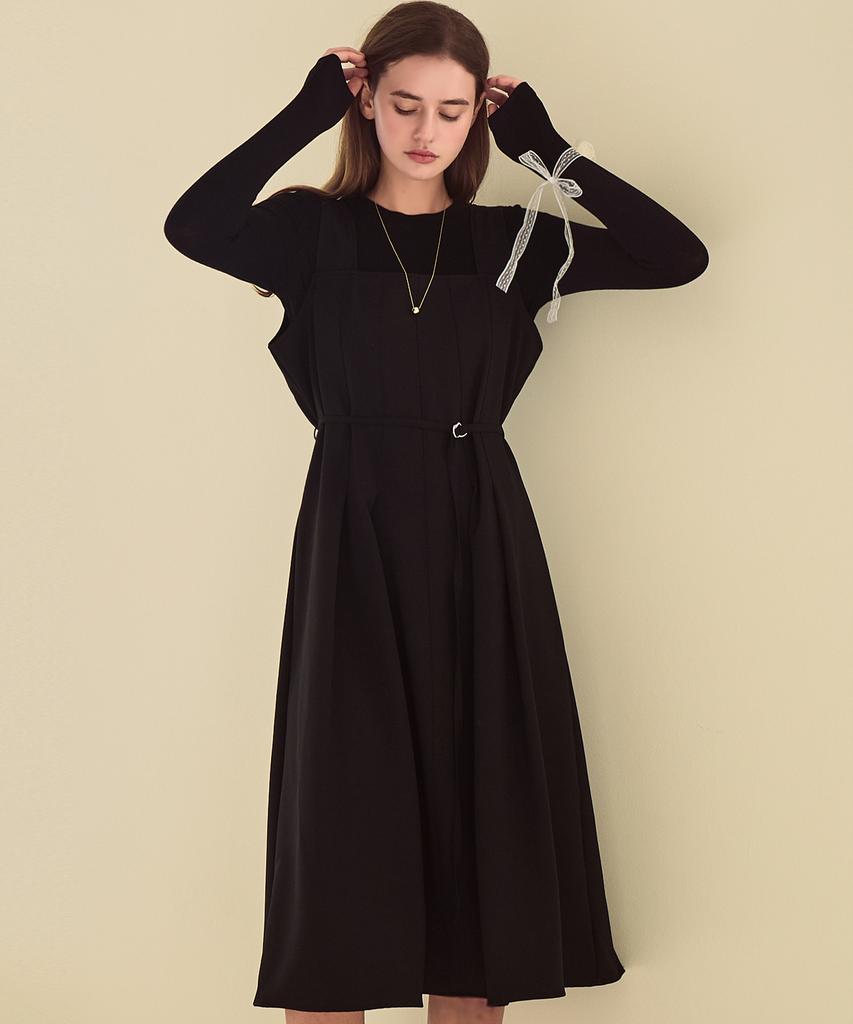 Slow Lolly Minimal Square Dress_3 Colors
