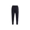 Solid Color Logo Drawstring Sports Pants Men Bottoms Black DX0850-010