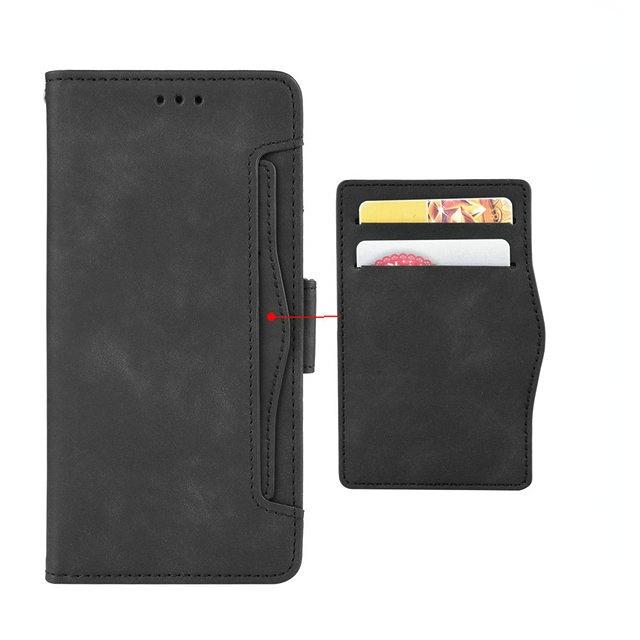 Кожаный чехол-кошелек с несколькими слотами для карточек для Realme C55 C35 C33 V30 V20 V23 C31 C30 GT Neo 5 3 2 9i 9 Pro Plus Realme 10 Pro с магнитной крышкой