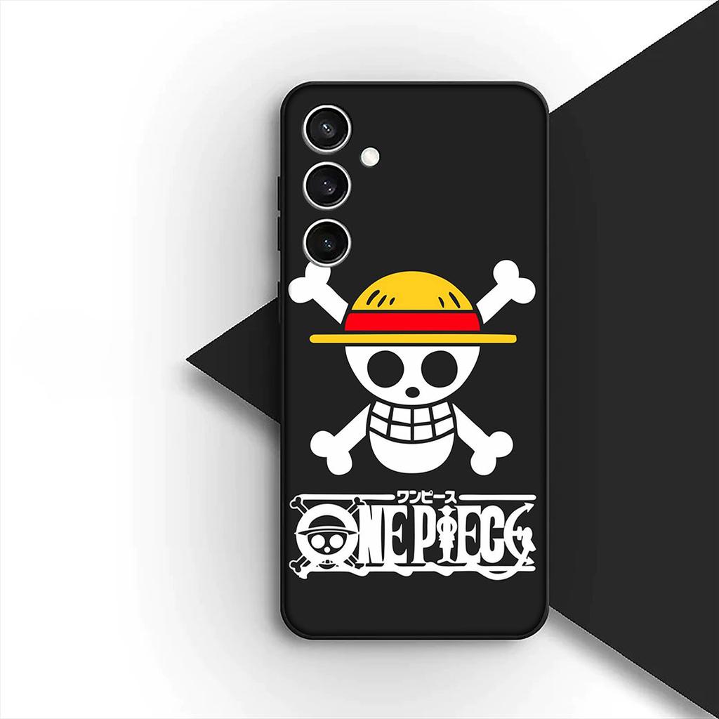 Cover for Samsung Galaxy A35 A36 A55 A26 A05 A06 A14 A50 A51 A53 A54 A12 A13 A23 Phone Case Red Hair One Luffy Pieces Shanks