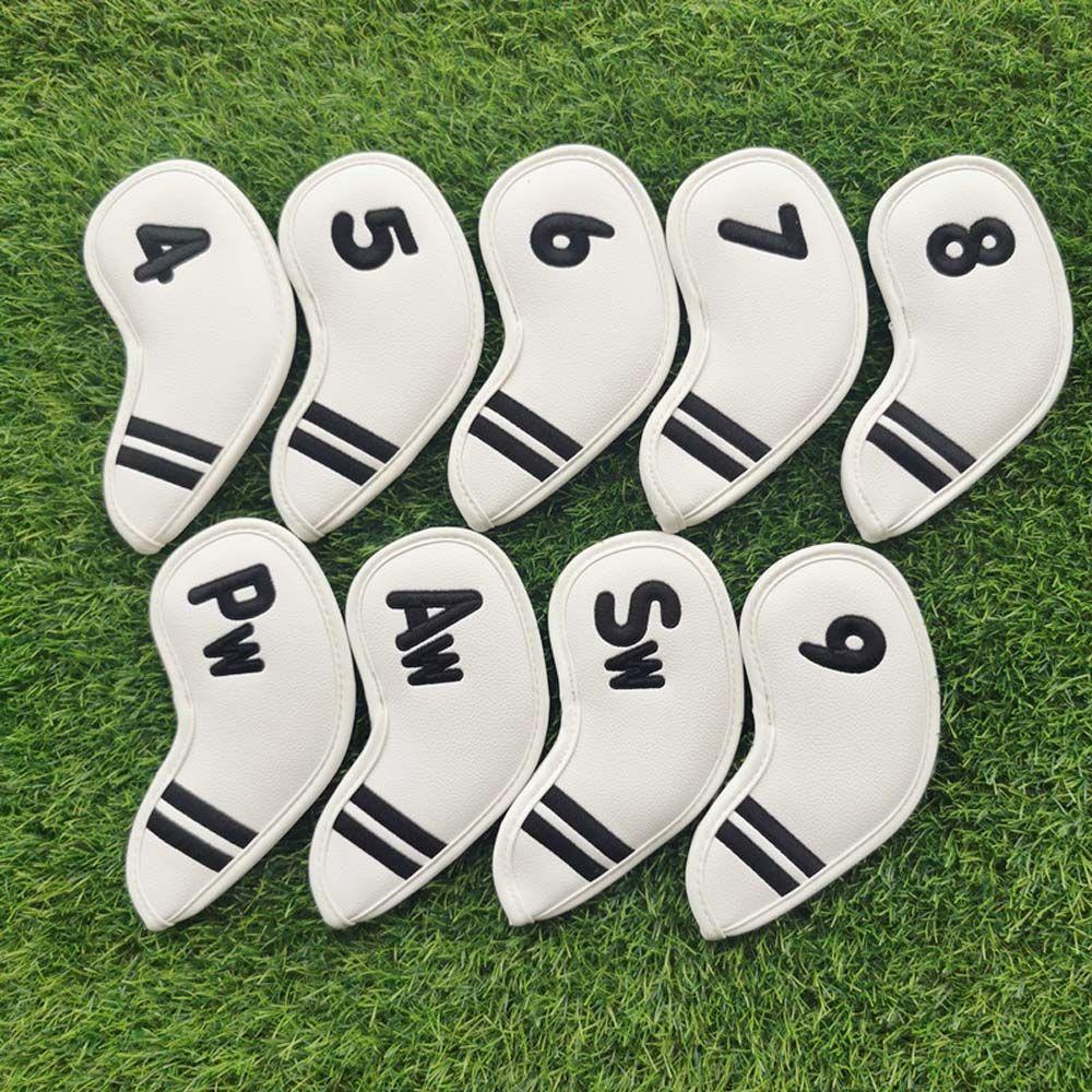 Protector Case With Number Design Head Cover Golf Headcovers Golf Club Cover Golf Iron Headcover