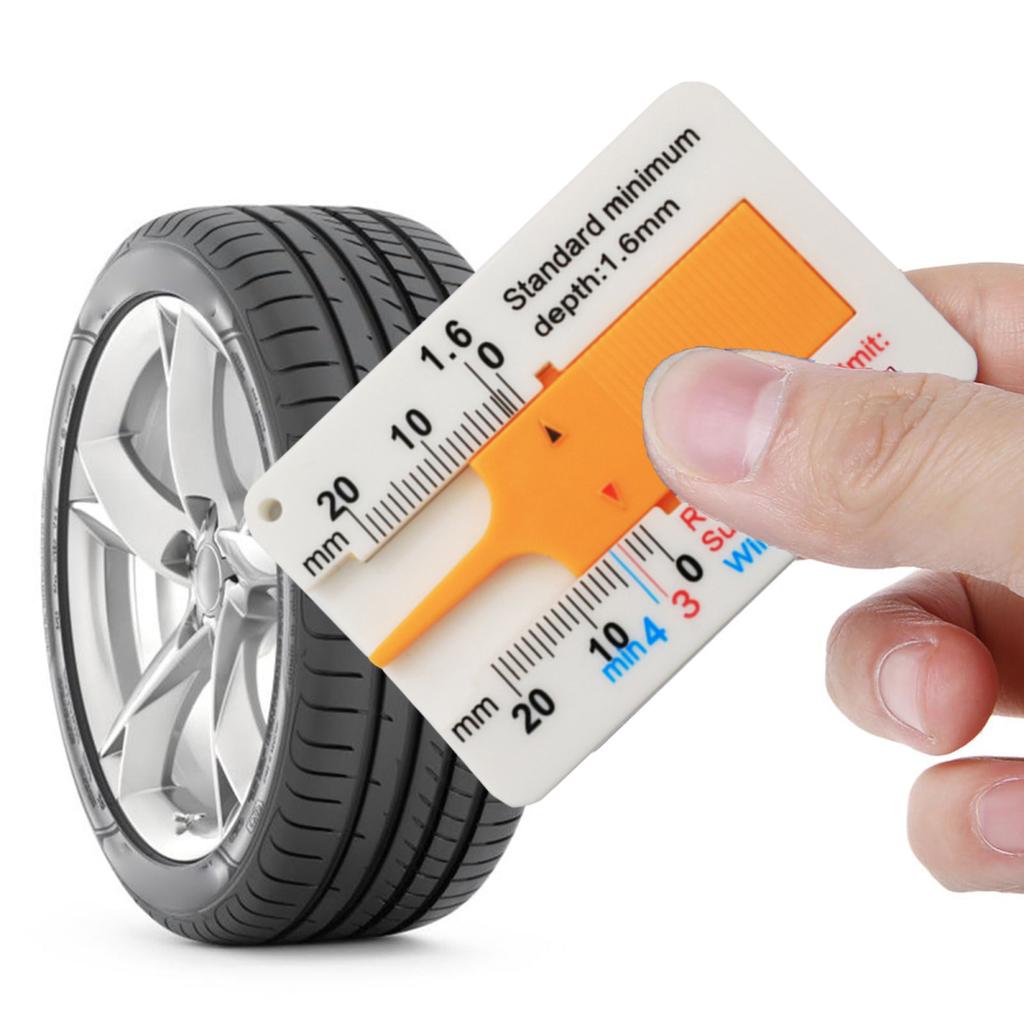 Измеритель глубины протектора шин Yousheng с четкой шкалой, компактный дизайн, портативный, удобный для переноски, измерительный инструмент для автомобильных шин