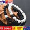 2шт браслет модный унисекс 8мм длинный браслет навсегда подарок для пары