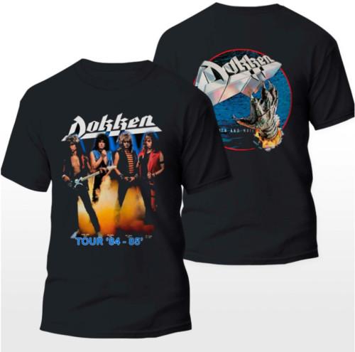 Dokken Tooth amp Nail 1984 85 Tour Concert Music Unisex T Shirt Unisex T-Shirt