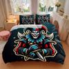 3pcs set Jester Knight 1 Quilt Cover + 2 Pillowcases, All Seasons Bedroom Setting, Perfect for Home and Dorm Decor a150