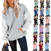 Женская осенне-зимняя толстовка с капюшоном, флисовая толстовка с длинным рукавом, модная толстовка