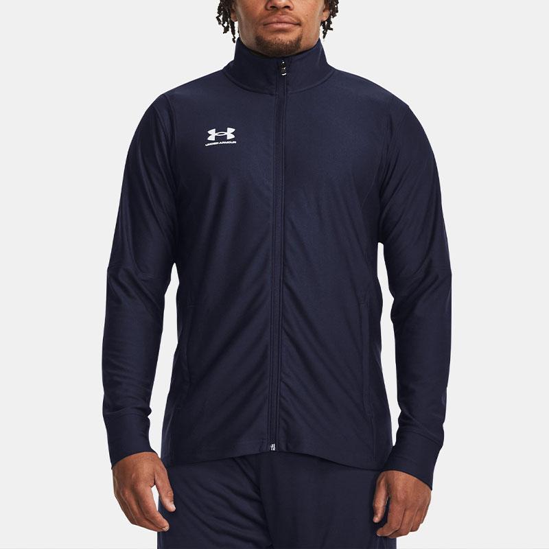 Under Armour Мужская куртка Challenger Морской синий Стойка умеренная Другое 1379494-410