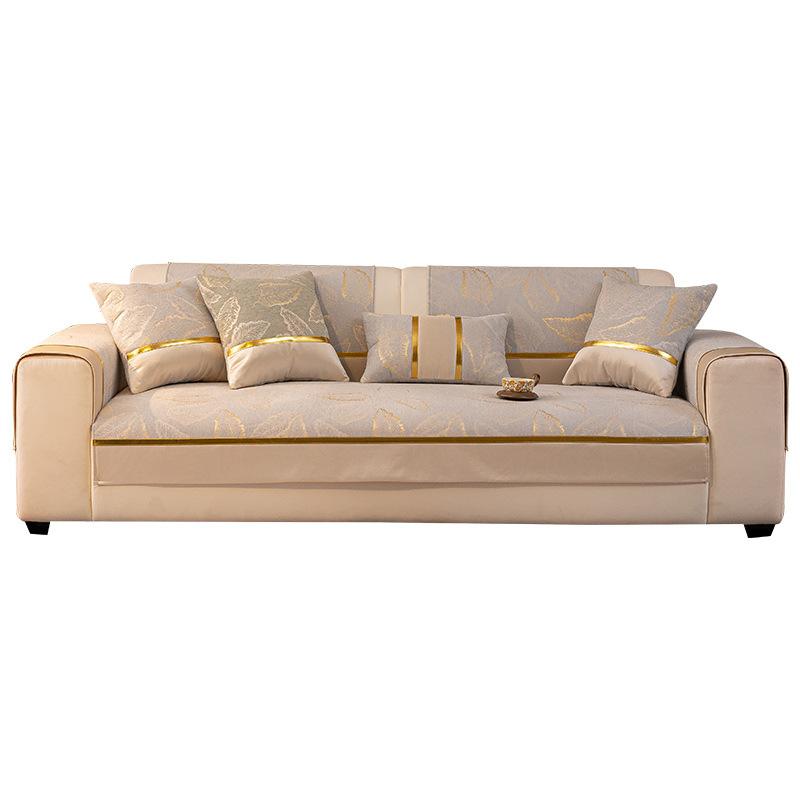 Soft Plush Furniture Protector Removable Lounge Decor Full Coverage Easy Install Sofa Slipcovers Furniture Case Dust Cover