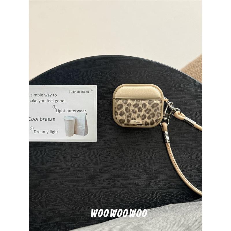 Премиальный защитный чехол с леопардовым принтом для AirPods Pro 1, для AirPods 1, Apple Bluetooth чехол, второе поколение Pro1