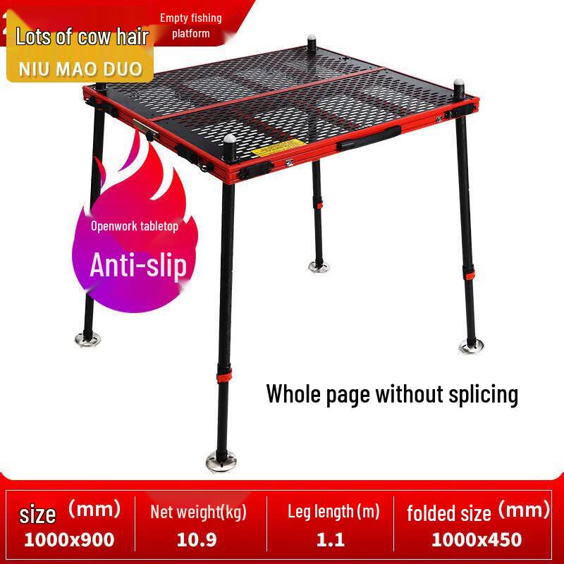 Niumaoduo Amphibious Ultralight Foldable Aluminum Alloy Fishing Platform