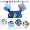 Kids Swim Vest with Arm, 57x18cm, Polyester Foam, 22-58Ibs