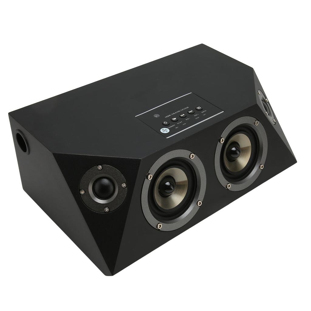 Bluetooth-динамик Hi-Fi стерео без потерь, перезаряжаемый, подключаемый, настольный беспроводной динамик для ПК и ТВ