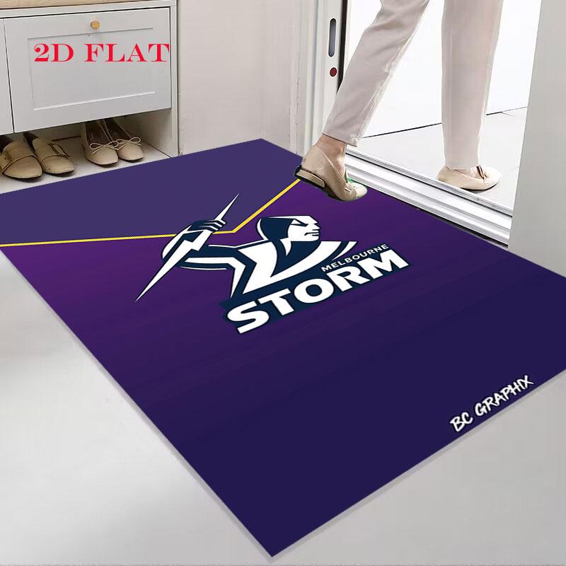 Melbourne Storm Carpet Rug for Living Room Bedroom Home Sofa Decoration,Kids play Nonslip Floor Mat