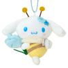 Sanrio Подвеска-держатель для маскота Cinnamoroll Пчелка, любящая цветы 686115 Плюшевый брелок для сумки