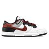 Nike Dunk Abrasion Resistant Slip Resistant Low top Skateboard Shoes Unisex Black White Red HF5441-100(Team1480-)