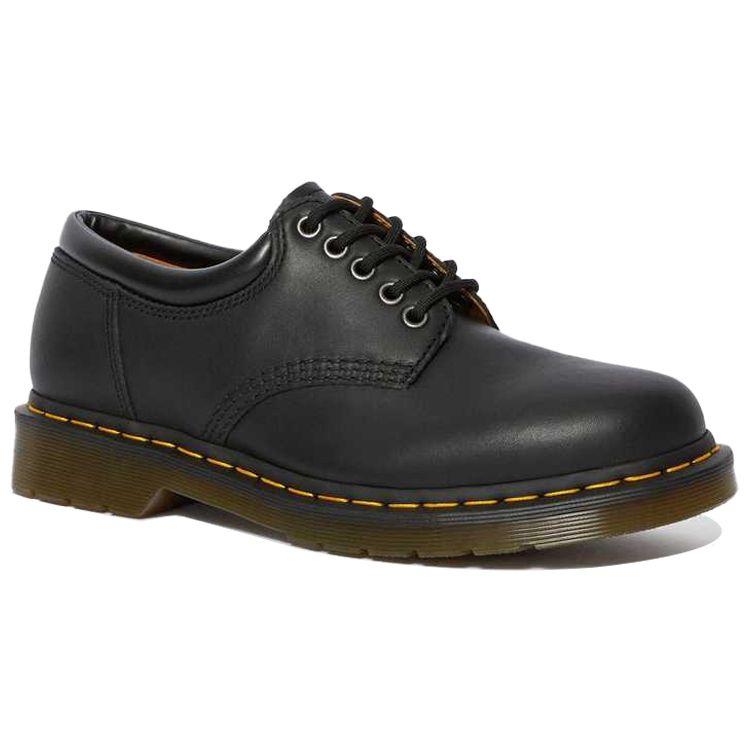 Dr. Martens 8053 Кроссовки Oxford из кожи наппа черного цвета унисекс 11849001