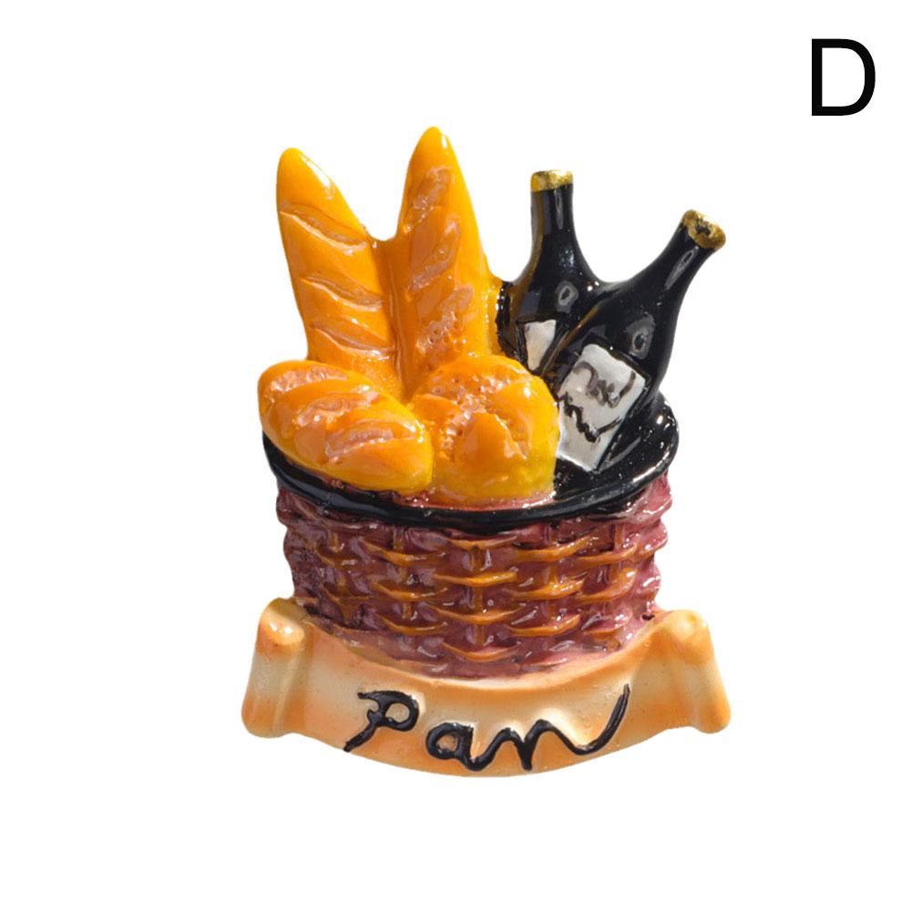 Магниты на холодильник с имитацией еды Магнитные наклейки на холодильник Смола Яйцо 3D Забавная имитационная модель еды Домашний декор Nordic Ins