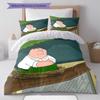 Peter Griffin Fun Pattern Bedding Home Decoration Birthday Gift ( 1 duvet cover + 2 pillowcase, without core),fan merchandise.