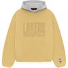 Fear of God Essentials x NBA Los Angeles Lakers Hoodie Yellow Unisex Tops 192AL246506F