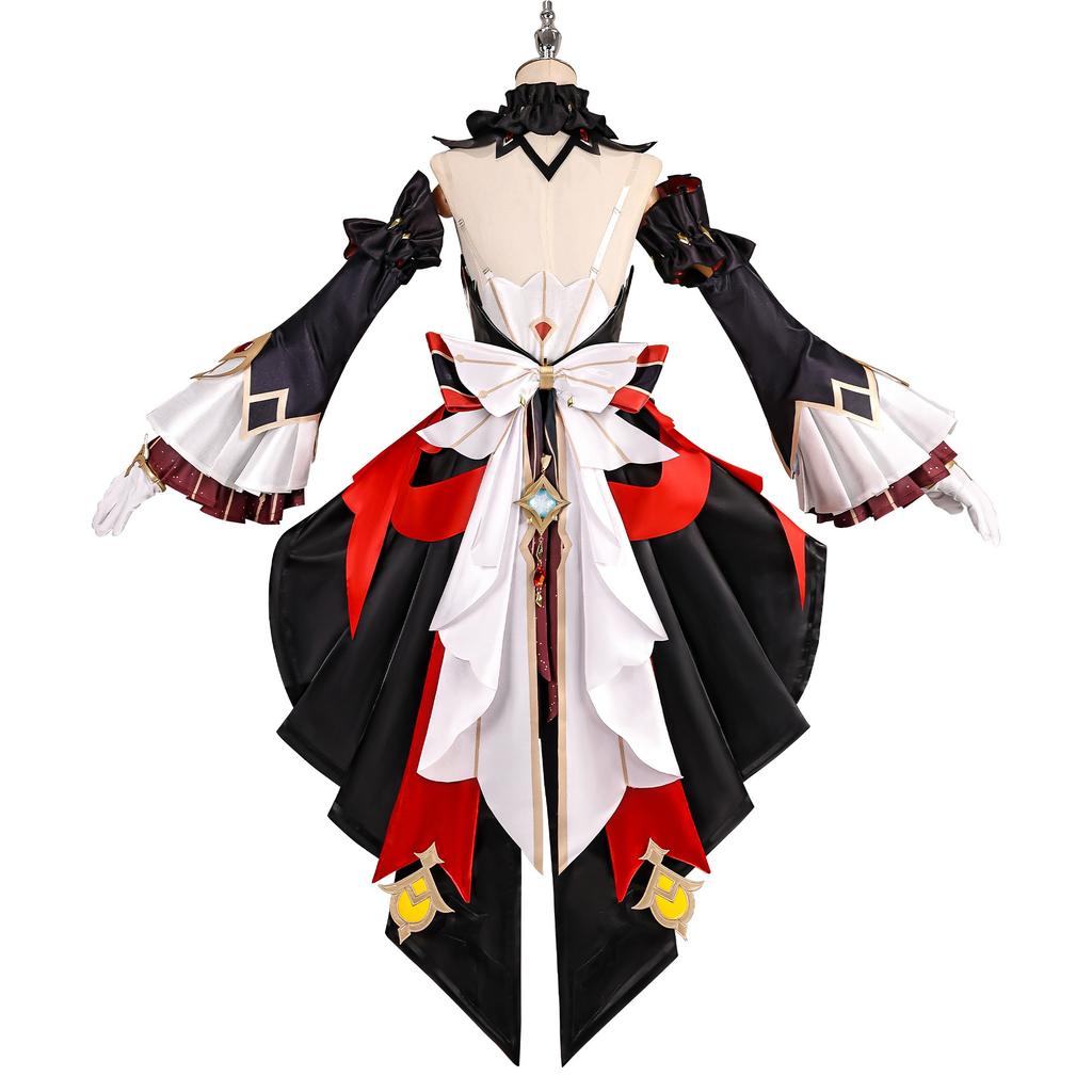 Игра Genshin Impact Новый Костюм для Косплея Марионетка Сандроне Полный Комплект Форма Костюм для Косплея Марионетка Сандроне Реквизит для Ролевых Игр