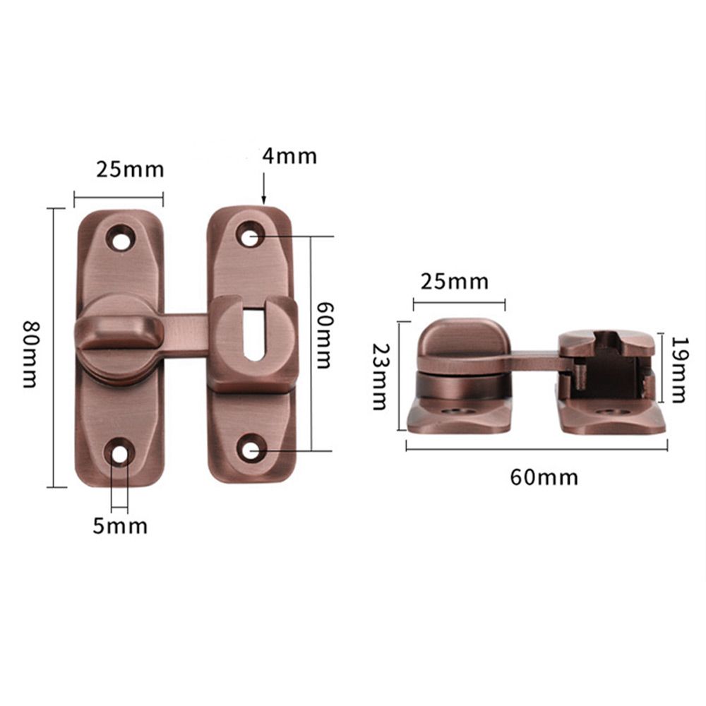 Locks No Punching Solid Buckle Sliding Door Latch Sliding Door Lock Door Bolt Anti-theft Buckle