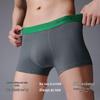 Youkeshu Men's 10A Antibacterial Pure Cotton Boxer Briefs