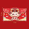 Zodiac Snake 2025 Red Envelope Lion Dance Style Money Pocket New Year Money Bag  Children Kids