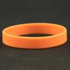 New Fashion Trendy Silicone Rubber Wristband Flexible Wrist Band Cuff Bracelet Bangle 1Pcs
