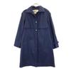 Stainless Collar Coat Navy System Women Used