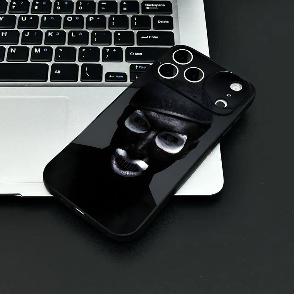Чехол для телефона Shock Rock M-marilyn M-manson для iPhone 12-17 Air Plus Pro Max Сатиновый Глянцевый Цветной Отличный Подарок чехол для телефона