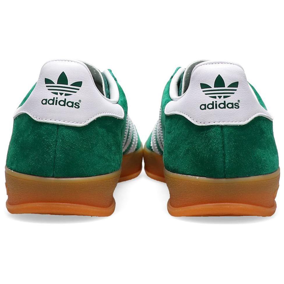 adidas Кроссовки унисекс Gazelle Indoor Collegiate Green Gum, обувь-белая резинка-2 IG1596
