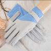 Солнцезащитные перчатки из ледяного шелка, дышащие летние солнцезащитные перчатки для велоспорта на открытом воздухе