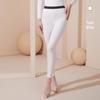 Women's Modal Silk Leggings: Thin, Basic, Warm Pants for Autumn and Winter - Solid Color Inner Wear Trousers