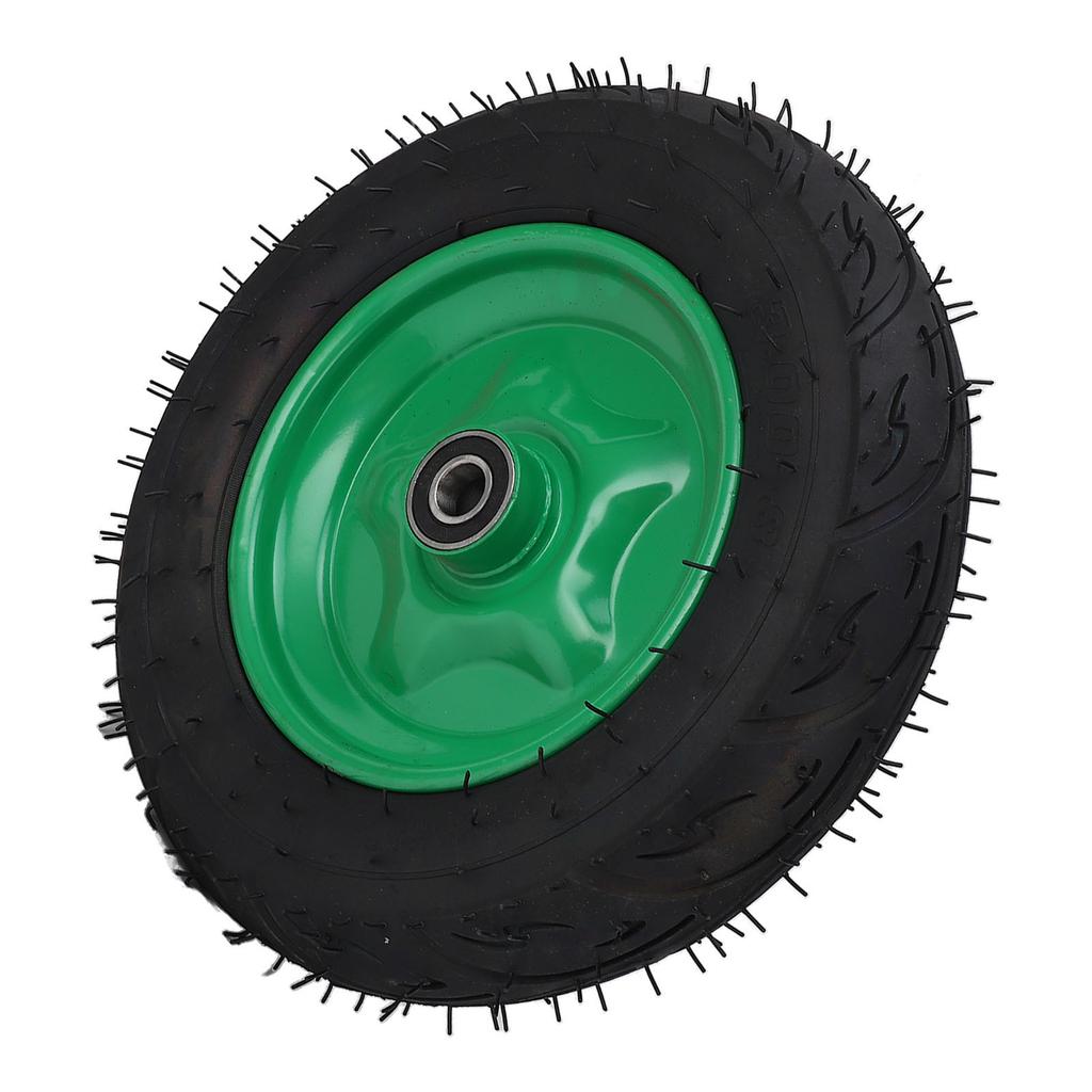 Колесо для ручной тележки 14 дюймов 550 фунтов несущая резина противоскользящее садовая тележка сменное колесо