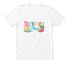 Summer Vibes Sunshine Summer Beach Sun Holiday Unisex White T-shirt