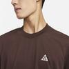 Nike Футболка Acg Logo Crew Neck Regular Fit с коротким рукавом для мужчин, коричневый цвет DX7883-227